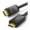 CAVO ADATTATORE DISPLAYPORT MASCHIO-HDMI LUNGHEZZA 1 METRO COLORE NERO